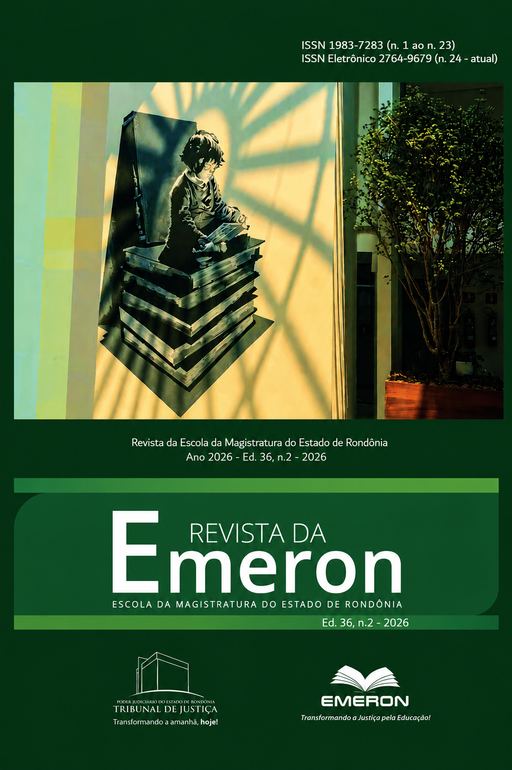                     Visualizar v. 36 n. 2 (2026): Revista da Emeron
                